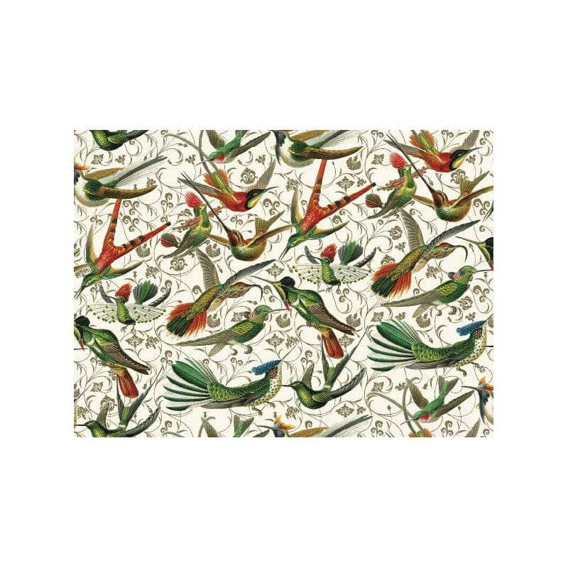 Papel Rossi 100x70cm CRT187 Hummingbirds (estampados dorados) PAPEL ROSSI CENTROARTESANO