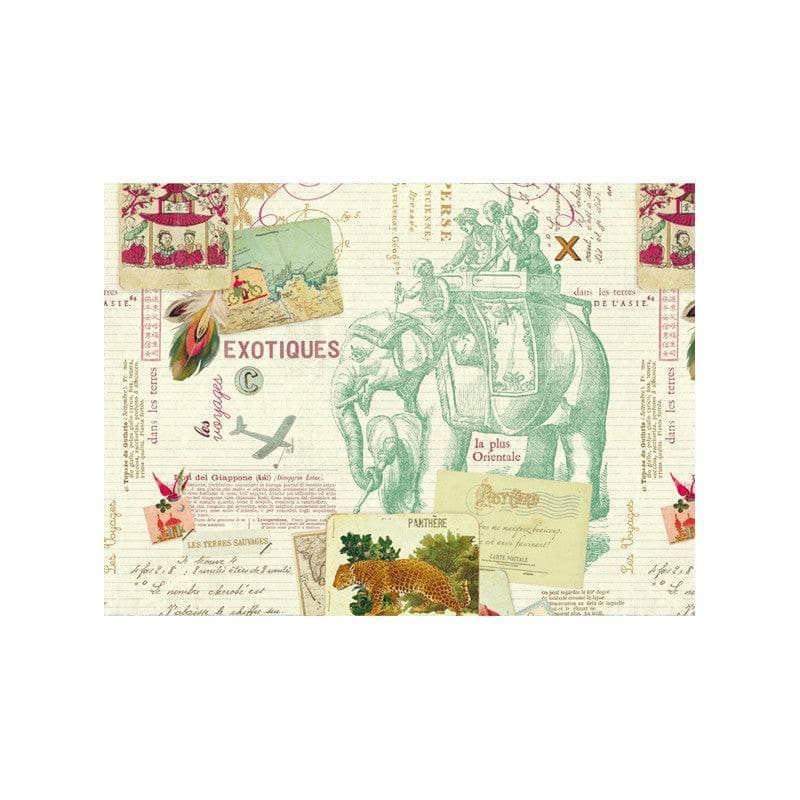 Papel Rossi CRT090  voyages 50x70cm PAPEL ROSSI CENTROARTESANO