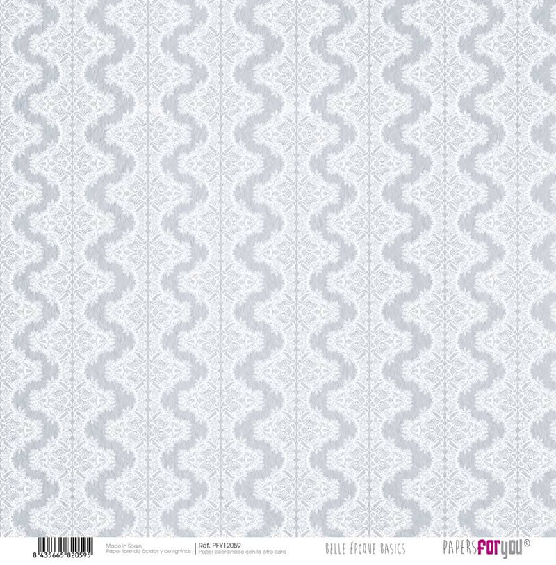 Copia de Papersforyou kit 12 papeles scrap+2 hojas recortables PFY12058 Belle Epoque PAPERS FOR YOU CENTROARTESANO