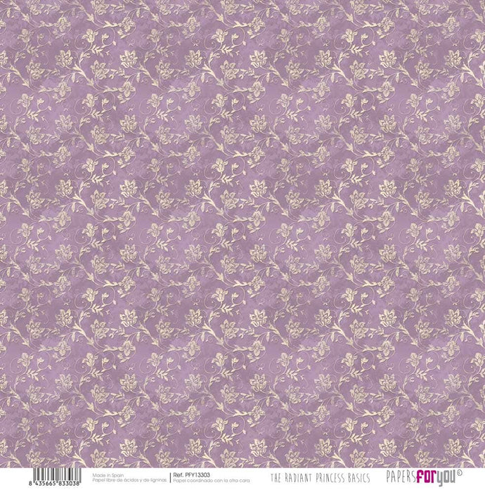 Kit papel Scrap Papers For You, 12 unidades THe radiant Princess pfy13302 PAPERS FOR YOU CENTROARTESANO