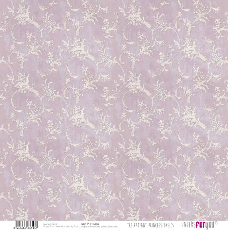 Kit papel Scrap Papers For You, 12 unidades THe radiant Princess pfy13302 PAPERS FOR YOU CENTROARTESANO