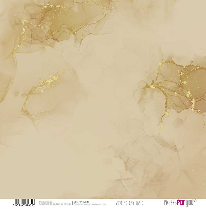 Kit papel Scrap Papers For You, 12 unidades Wedding day collection pfy12617 PAPERS FOR YOU CENTROARTESANO