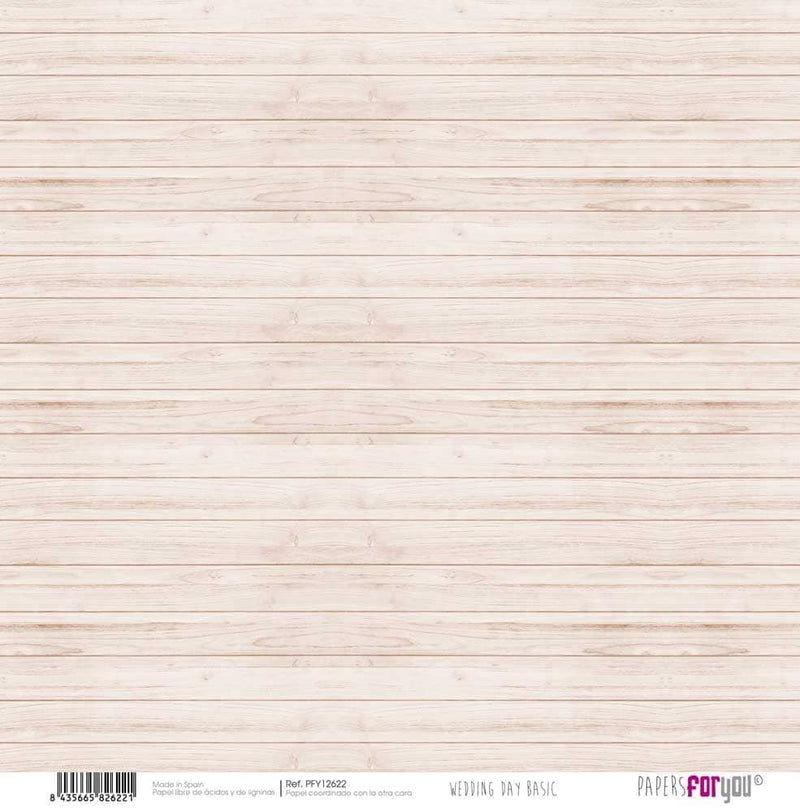 Kit papel Scrap Papers For You, 24 unidades Wedding day collection pfy12632 PAPERS FOR YOU CENTROARTESANO