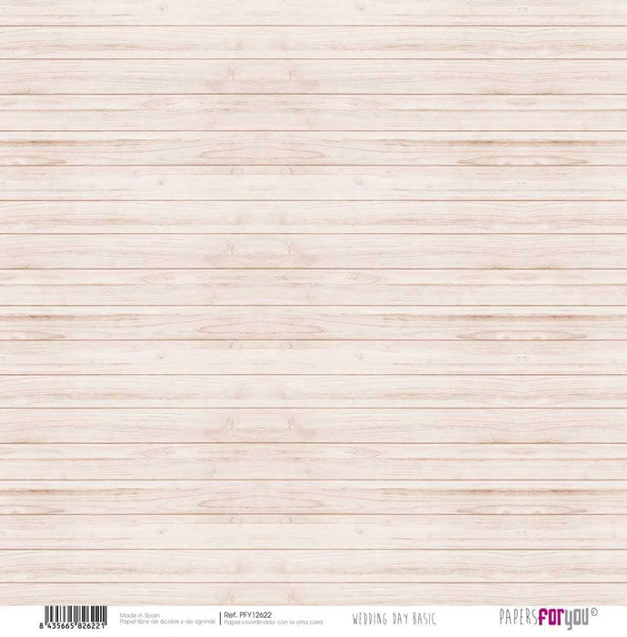 Kit papel Scrap Papers For You, 24 unidades Wedding day collection pfy12632 PAPERS FOR YOU CENTROARTESANO