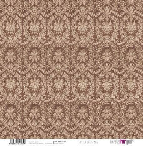 Kit Papersforyou papel scrap Vellum 6ud 125gr 12x12" Father Christmas pfy12359 PAPERS FOR YOU CENTROARTESANO