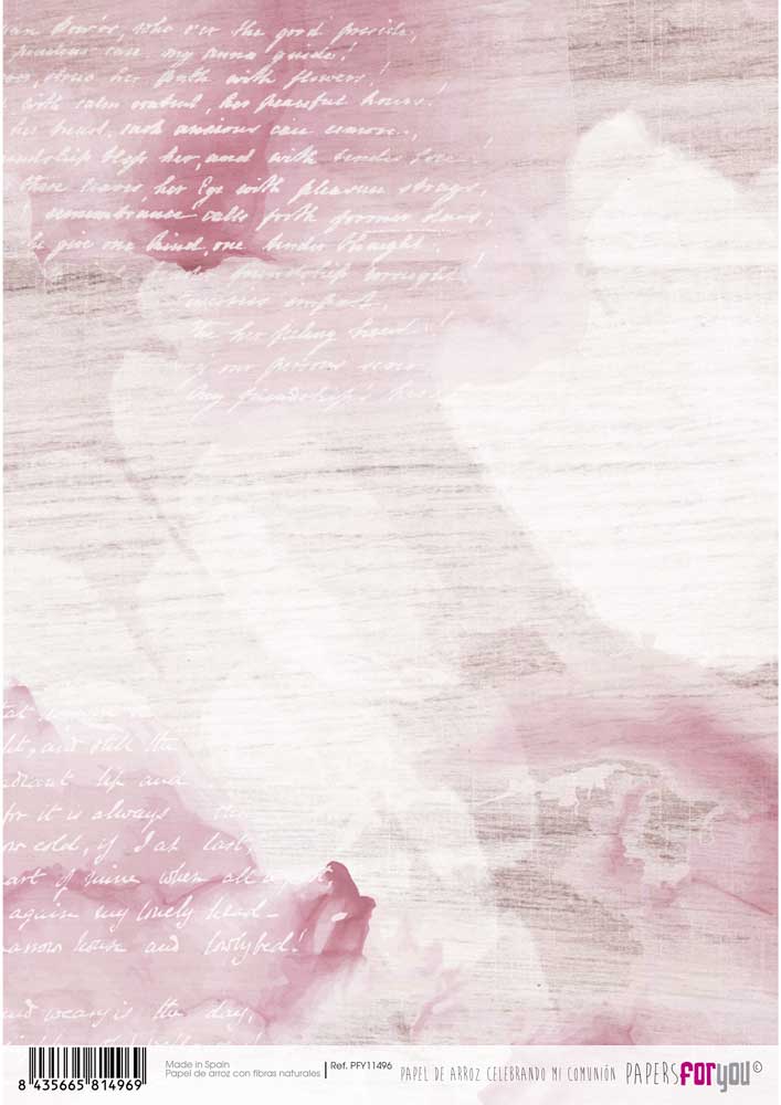 Papel arroz Papers for you 30x21cm PFY11496 Celebrando mi comunion PAPERS FOR YOU CENTROARTESANO