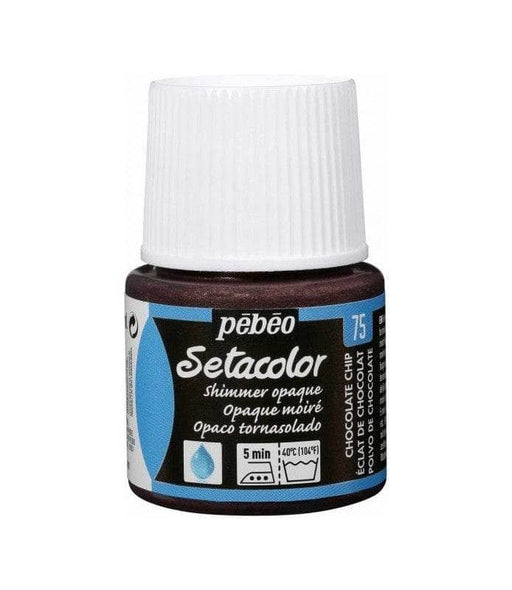 Pebeo Setacolor Opaco tornasolado 45cc Nº75 Chocolate PEBEO CENTROARTESANO