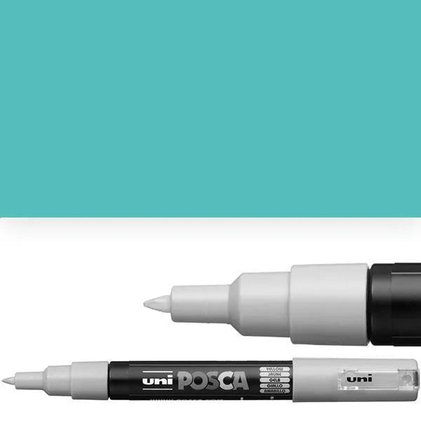Uni posca PC1M fino P6 Verde marino POSCA CENTROARTESANO