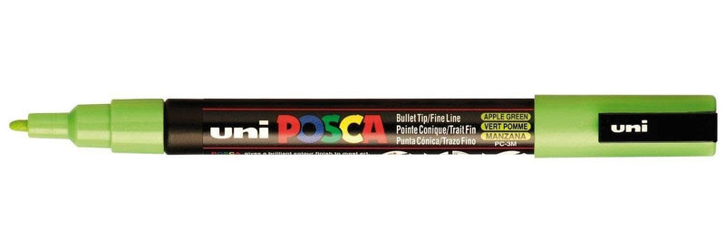 Uni Posca PC3M Marcador de pintura POSCA Verde claro CENTROARTESANO