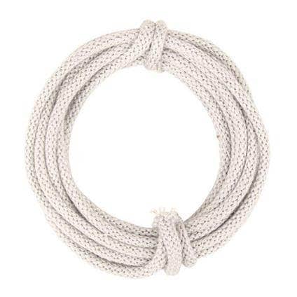 Cordon de lana con alambre 5mm diametro 55937104 Ivory RAYHER CENTROARTESANO