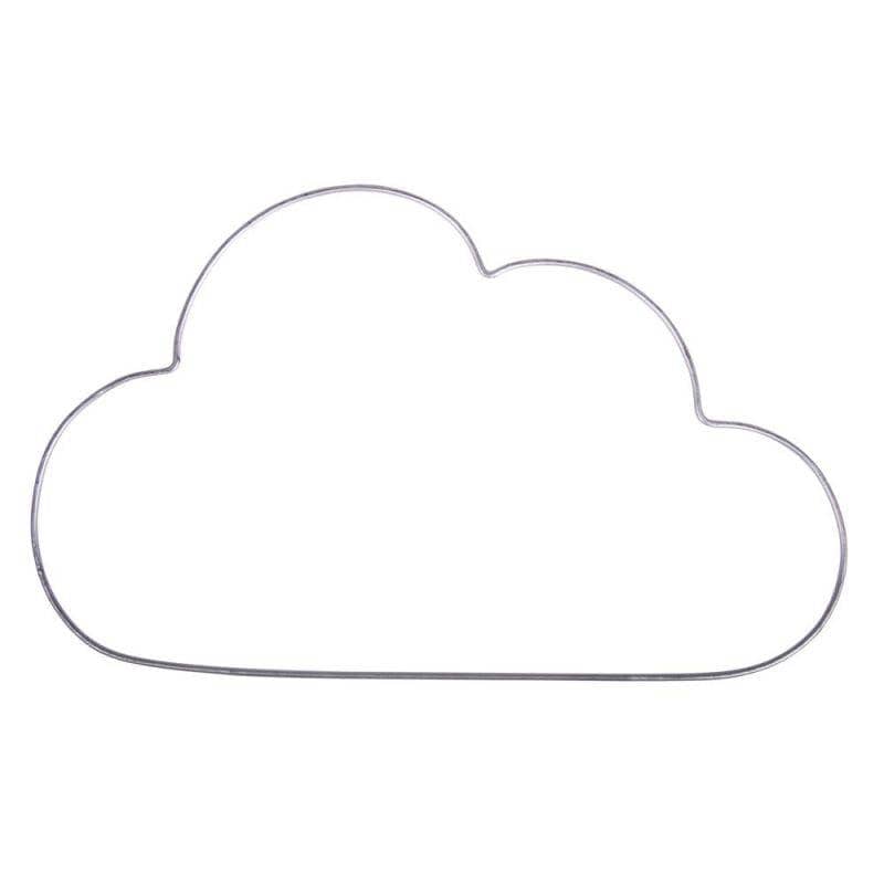 Formas de alambre para colgar 24125000 Nube 30x17,5cm RAYHER CENTROARTESANO