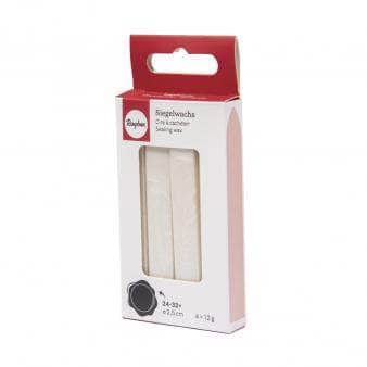 Rayher 4 barritas de lacre 32020103 Rayher blanco RAYHER Oferta CENTROARTESANO