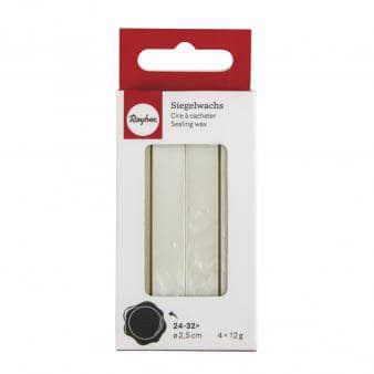 Rayher 4 barritas de lacre 32020103 Rayher blanco RAYHER Oferta CENTROARTESANO