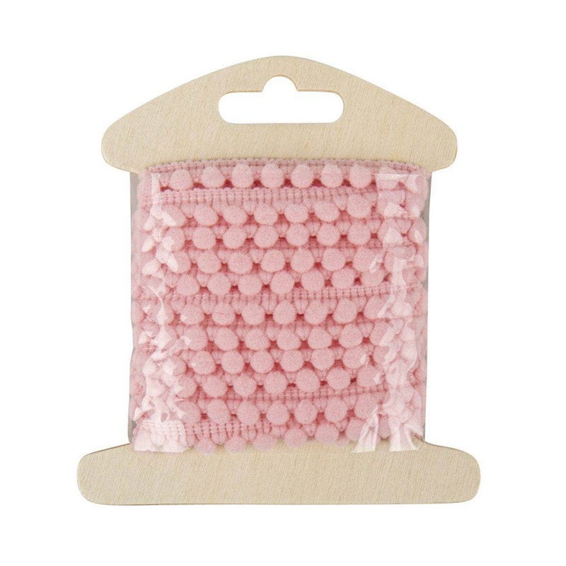Rayher cinta mini pompones 55925258 rosa RAYHER CENTROARTESANO
