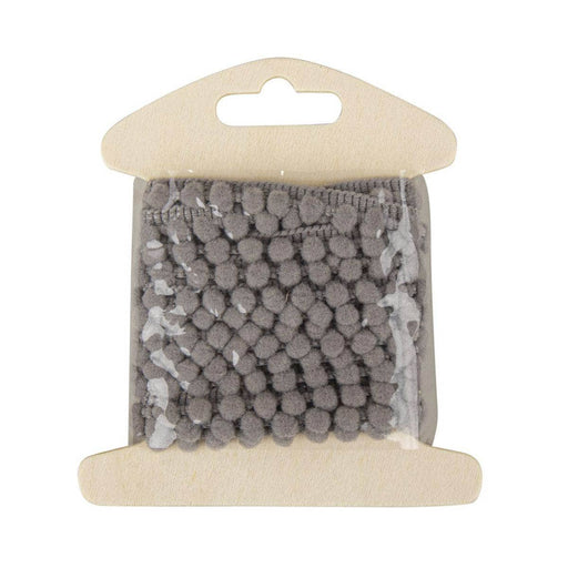 Rayher cinta mini pompones 55925570 gris RAYHER CENTROARTESANO