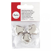Rayher colgante metal forma corazon 2.5cm 3und 46227606 plateado RAYHER CENTROARTESANO