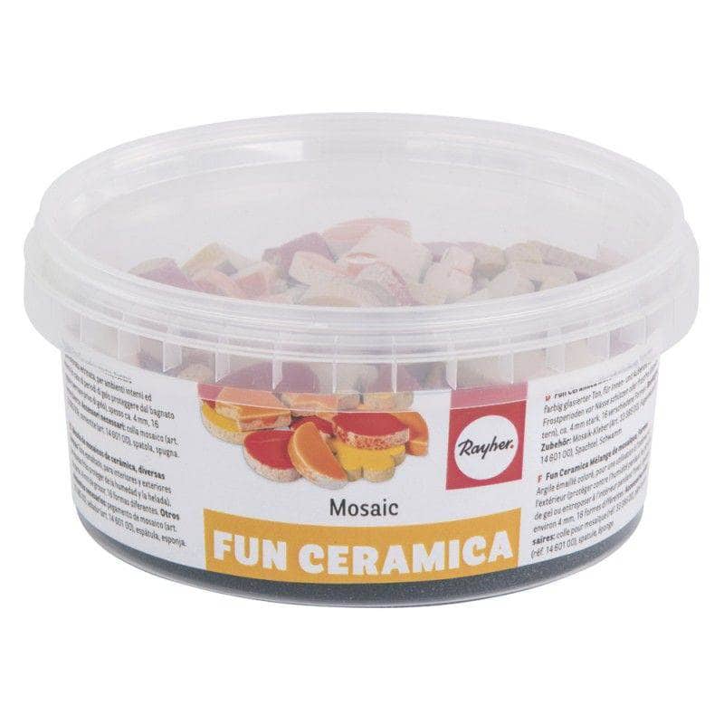 Rayher mosaicos de cerámica diversas formas 14864220 RAYHER CENTROARTESANO