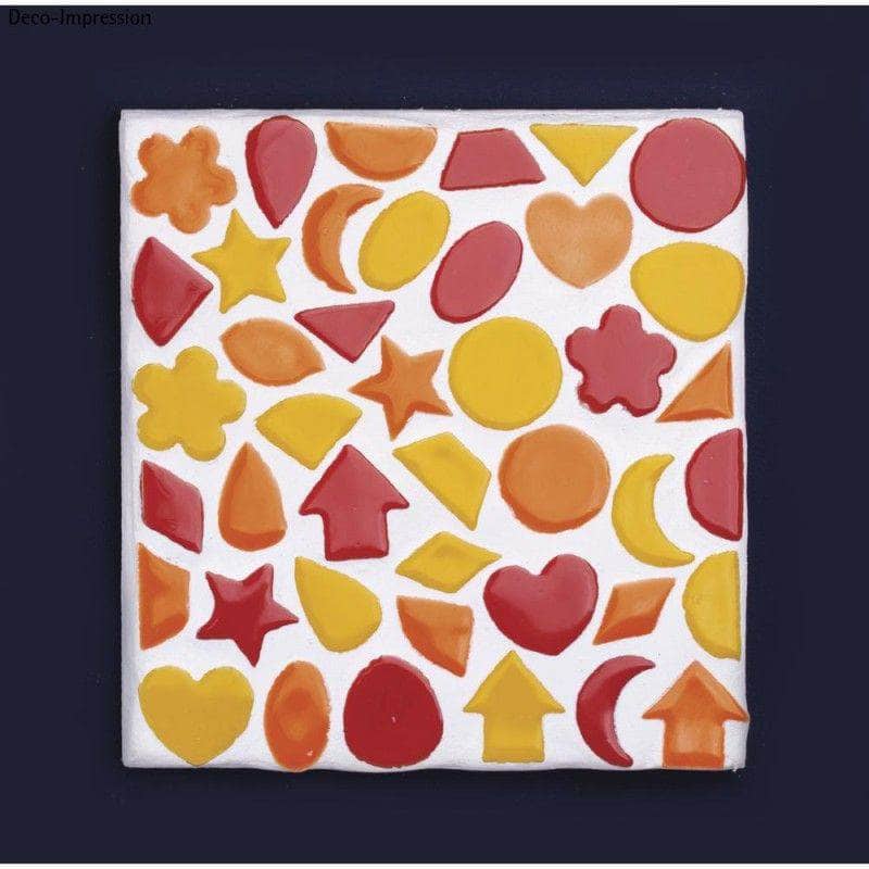 Rayher mosaicos de cerámica diversas formas 14864220 RAYHER CENTROARTESANO