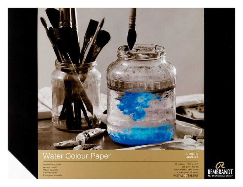 Rembrandt Water color journal artistique cuality 40x30cm apaisado 300g grano medio REMBRANDT CENTROARTESANO
