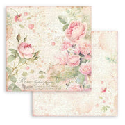 Stamperia block paper 10 hojas 8X8 SBBS73 Rose Parfum STAMPERIA CENTROARTESANO