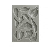 Stamperia moldes silicona A6 Sunflower art hojas kacm10 STAMPERIA CENTROARTESANO