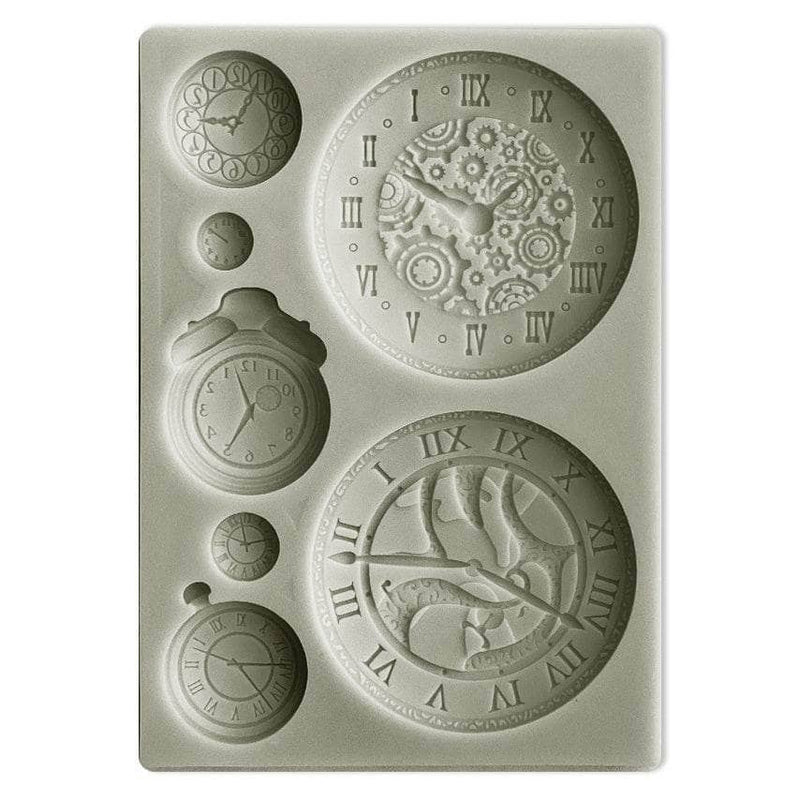 Stamperia moldes silicona A6 Sunflower art  kacm14 relojes STAMPERIA CENTROARTESANO