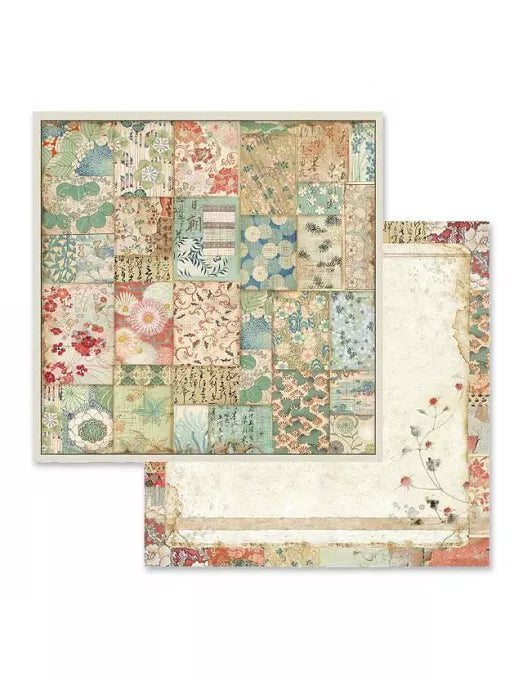 Stamperia papel scrap SBB633 Kimono STAMPERIA CENTROARTESANO