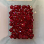 Swarovski BOLA 6mm ud SWAROVSKI Rubi CENTROARTESANO