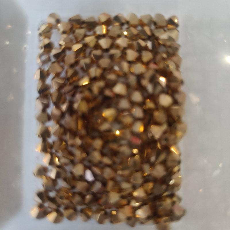 Swarovski tupi 4mm oro SWAROVSKI CENTROARTESANO