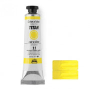 Oleo titan 20ml nº011 Amarillo Cadmio limon TITAN Oferta CENTROARTESANO