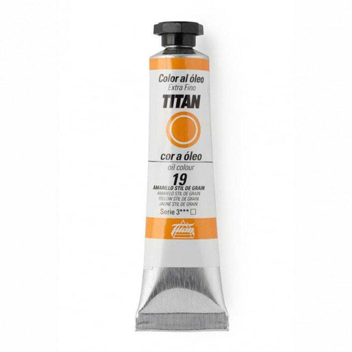 Oleo titan 20ml nº019 Amarillo Still de grain TITAN Oferta CENTROARTESANO