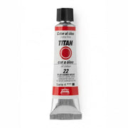 Oleo titan 20ml nº022 Rojo de Cadmio medio TITAN Oferta CENTROARTESANO