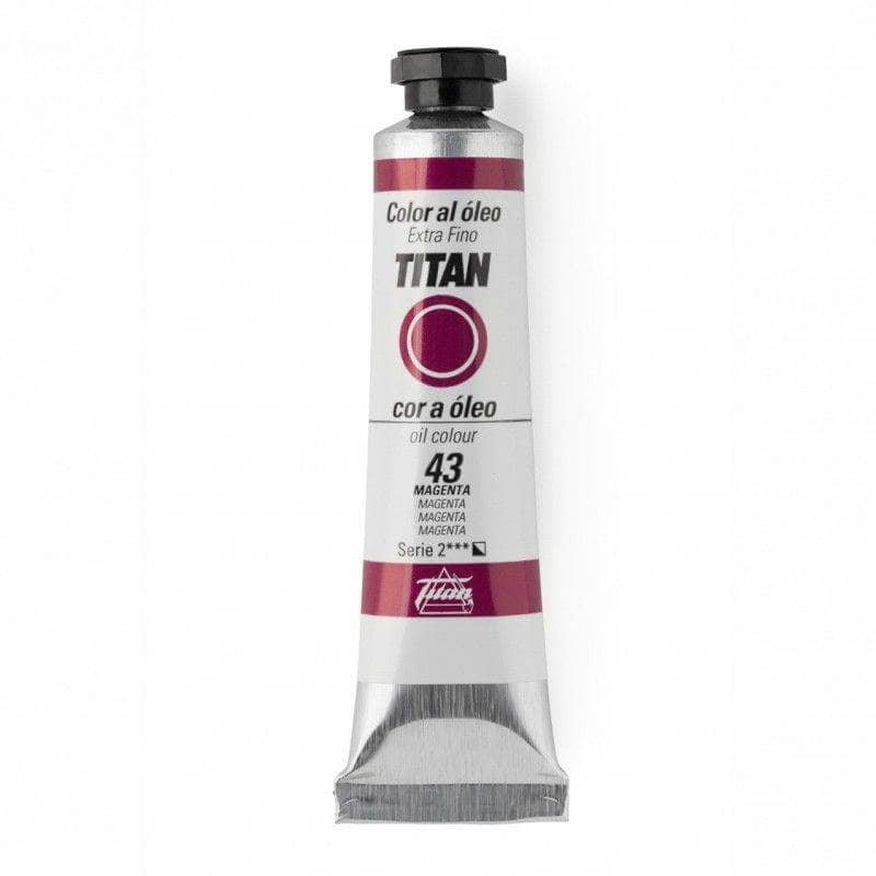 Oleo titan 20ml nº043 Magenta TITAN Oferta CENTROARTESANO
