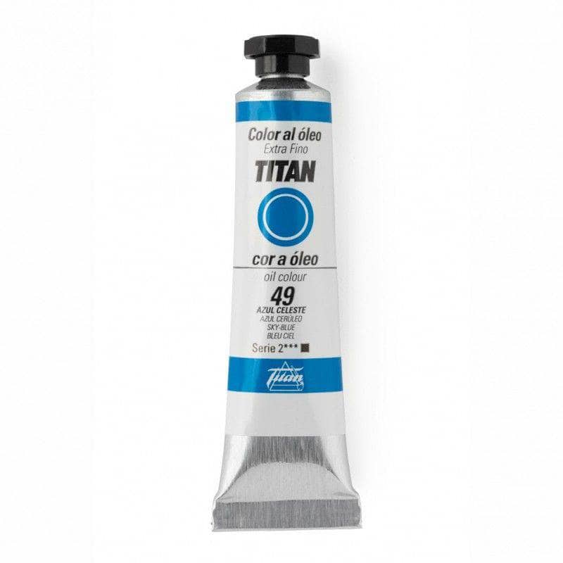 Oleo titan 20ml nº049 azul celeste TITAN Oferta CENTROARTESANO