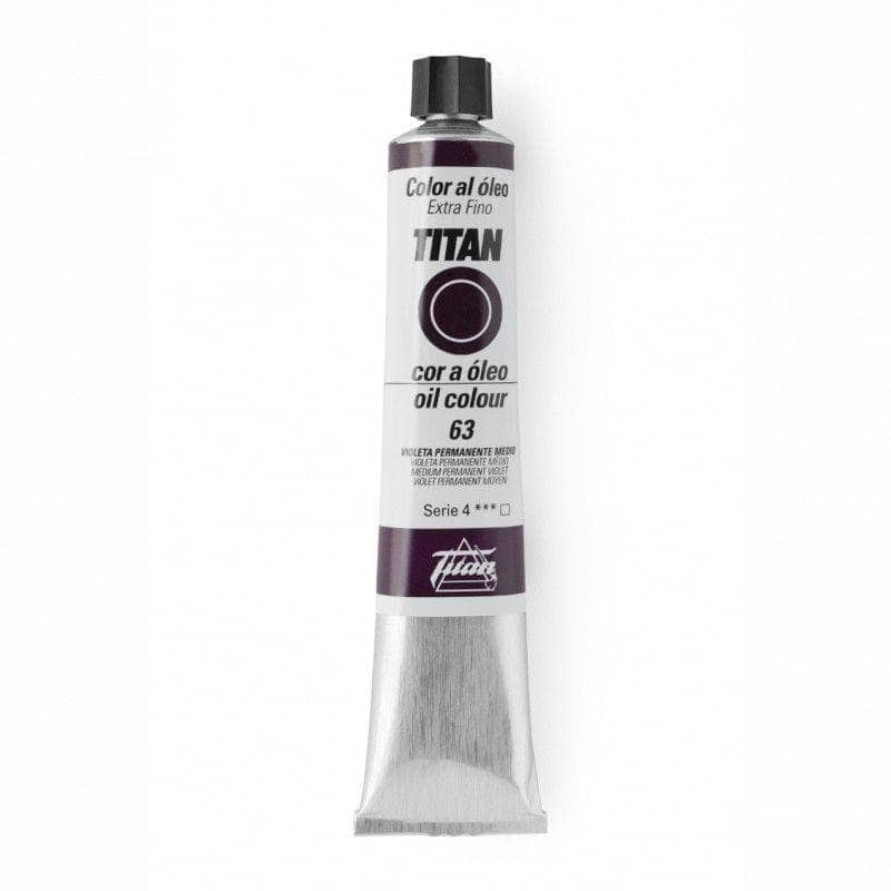 Oleo titan 20ml nº063 Violeta permanente TITAN Oferta CENTROARTESANO