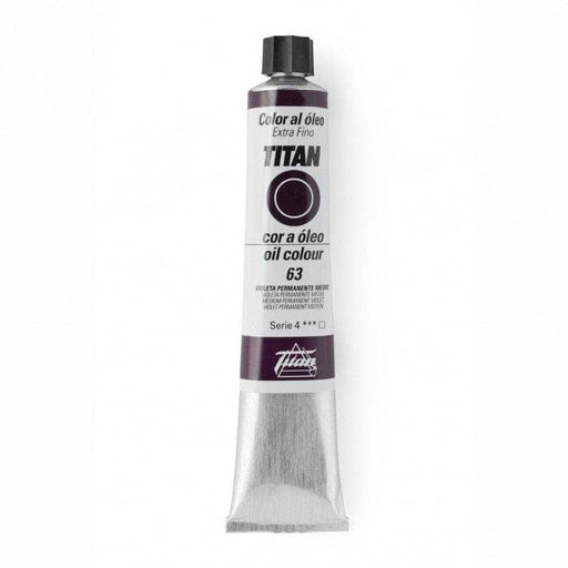 Oleo titan 20ml nº063 Violeta permanente TITAN Oferta CENTROARTESANO