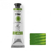 Oleo titan 20ml nº067 Verde Cinabrio TITAN Oferta CENTROARTESANO