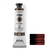 Oleo titan 20ml nº075 Serie 3 Pardo oxido transparente TITAN Oferta CENTROARTESANO