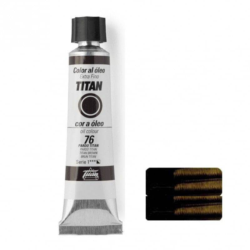 Oleo titan 20ml nº076 serie 1 pardo titan TITAN Oferta CENTROARTESANO