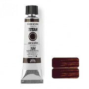 Oleo titan 20ml nº104 Serie 1 Rojo ingles TITAN Oferta CENTROARTESANO