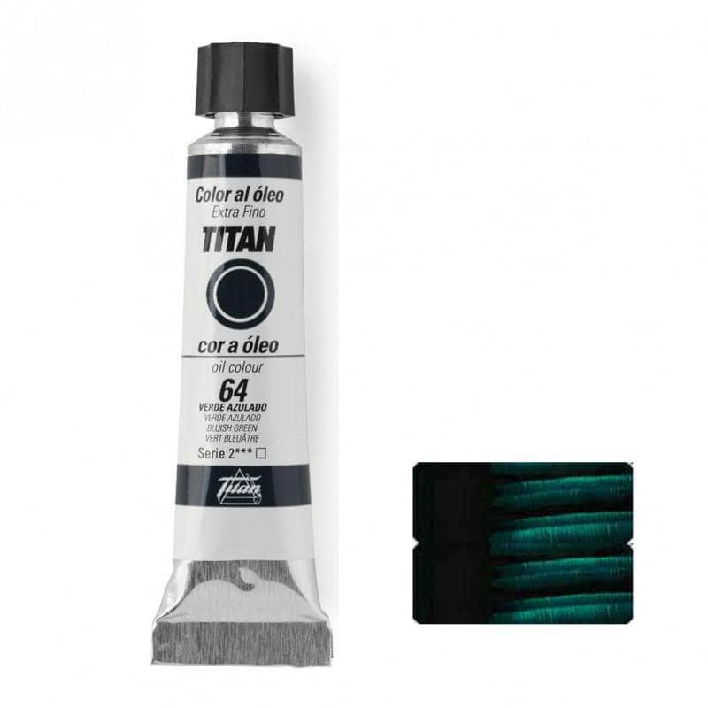 Oleo titan 20ml nº64 verde azulado TITAN Oferta CENTROARTESANO