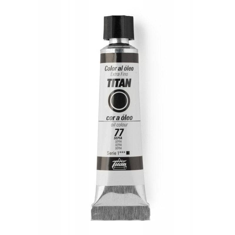 Oleo titan 20ml nº77 sepia TITAN Oferta CENTROARTESANO