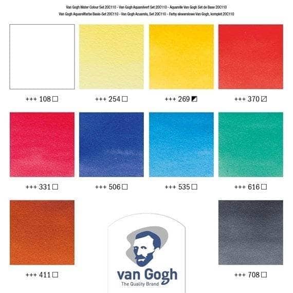 ESTUCHE ACUARELA VAN GOGH PLASTICO 10 TUBO 10ML VAN GOGH Oferta CENTROARTESANO