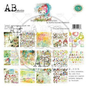 AB Studio kit 7 papeles scrap KIT-Magic whispers of fairytales AB STUDIO CENTROARTESANO