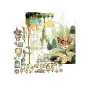 AB Studio kit 7 papeles scrap KIT-Magic whispers of fairytales AB STUDIO CENTROARTESANO
