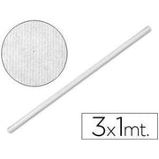 Rollo papel kraft 1x3m colores ACP blanco CENTROARTESANO