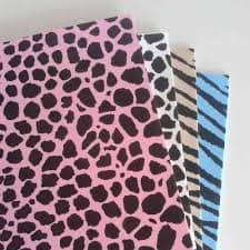 Goma eva 20x30 2mm fantasia ACP Cebra fondo turquesa CENTROARTESANO