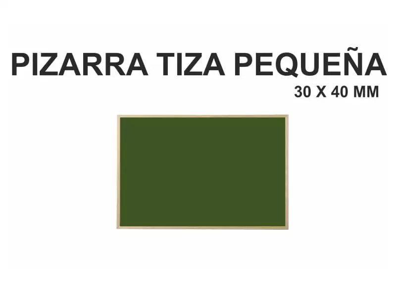 Pizarra verde 40x30 ACP CENTROARTESANO