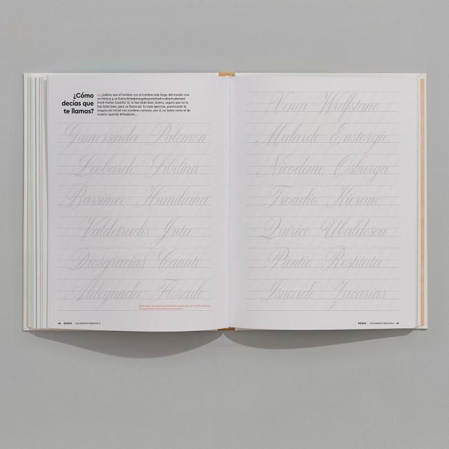 Rubio Libro Caligrafia creativa 3 manual para enamorados de la cursiva Inglesa ACP CENTROARTESANO