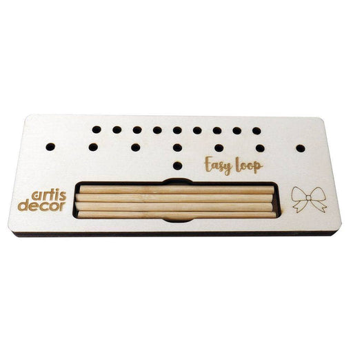 Artis decor Easy loop herramienta para hacer lazos ACRILEX CENTROARTESANO